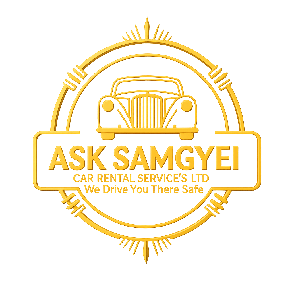 Ask Samyei car rental service logo