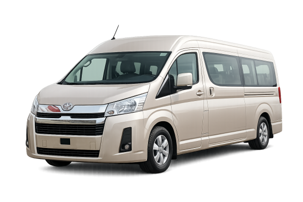 Full-Size Luxury SUV Ask Samgyei Car Rentals services Toyota HiAce
